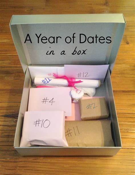 1 year of dating gift ideas